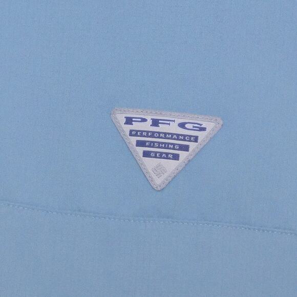 Columbia PFG Tamiami Shirt Mens 3XL Blue Gray Short Sleeve - Picture 3 of 6